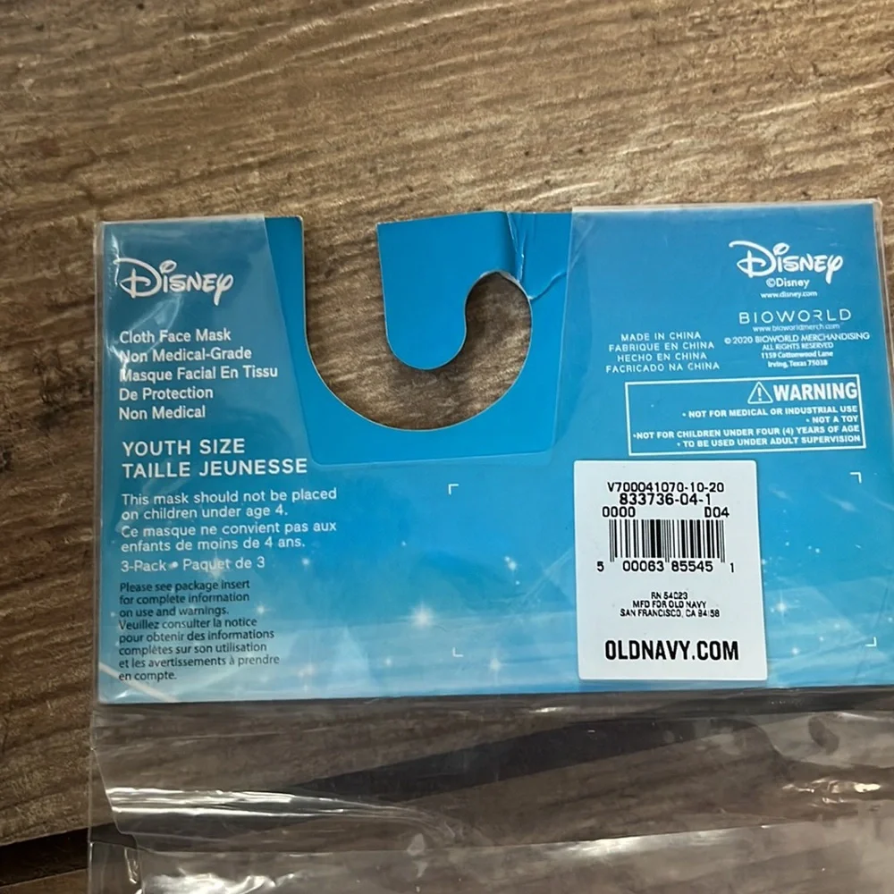 Old Navy | Disney Children’s Face Mask, 3-Pack